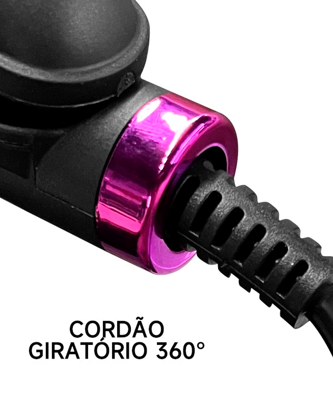 Chapinha De Cabelo MAIMEITE S8600 Prancha Alisadora 2 em 1 Modeladora de Cachos
