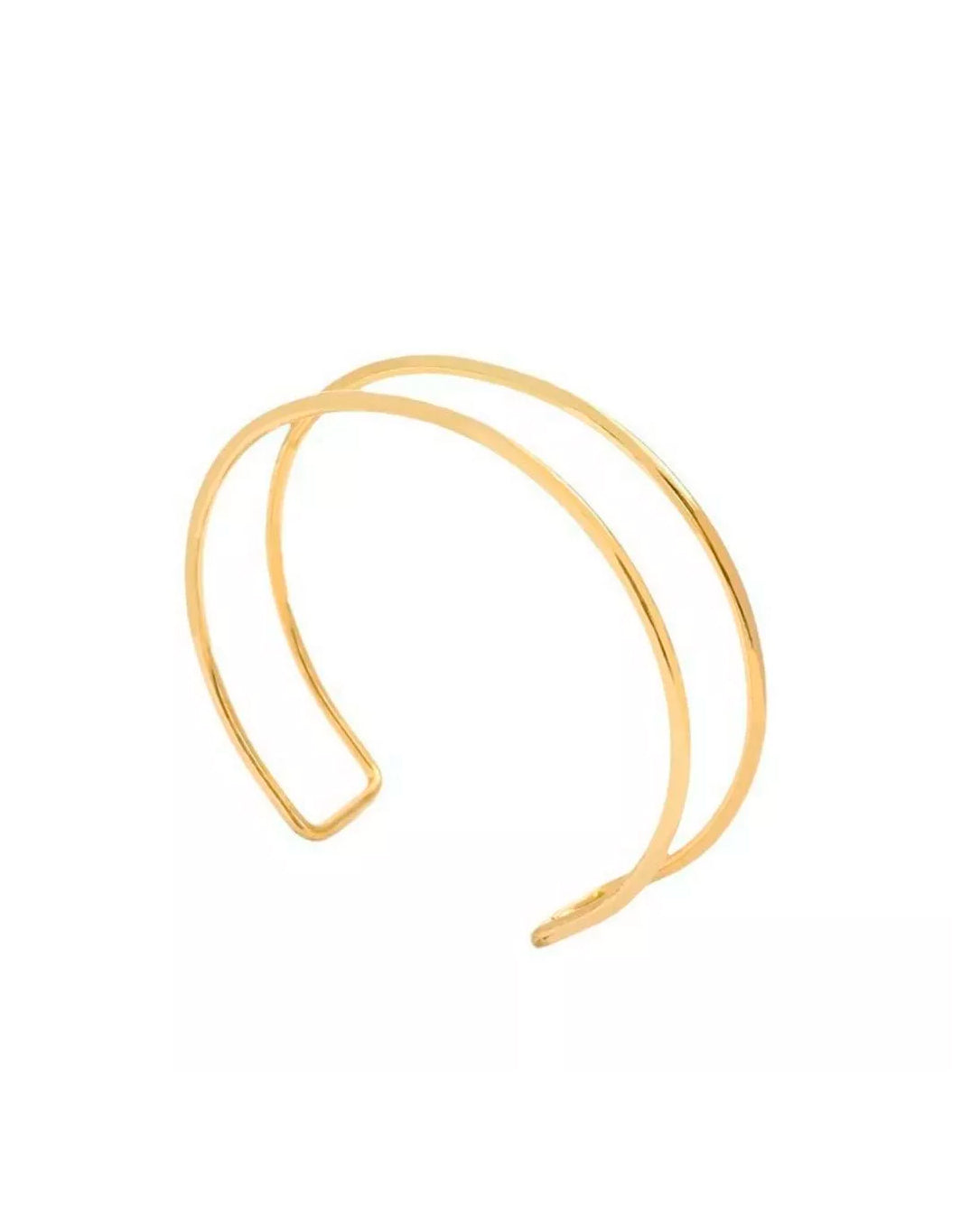 Braçadeira Feminina Aberta Ajustável Com Multicamadas Ocas