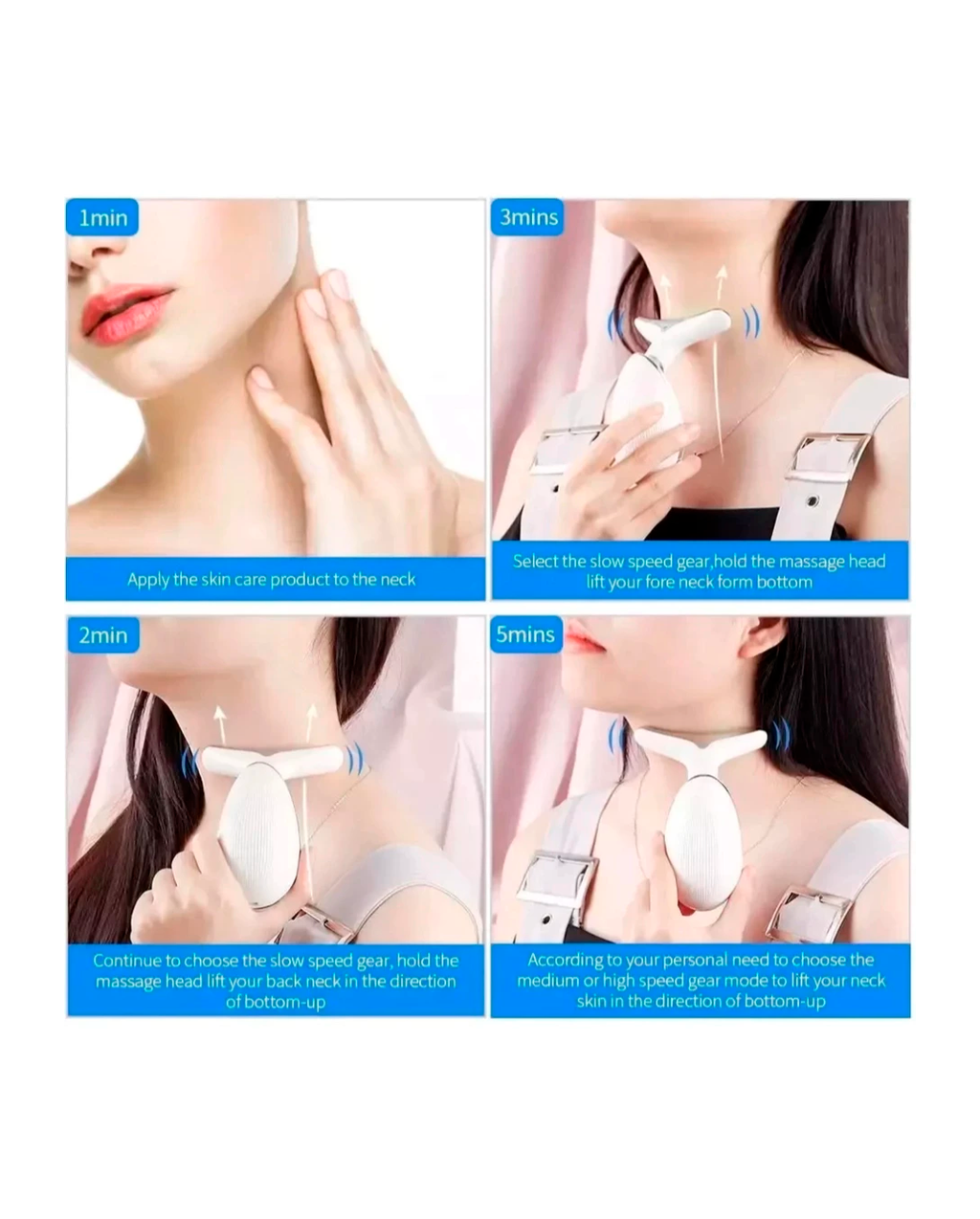 Massageador Golfinho para Tratamento Rejuvenescedor Anti-idade com LED Fototerapia