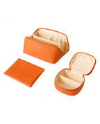 Kit 3 Bolsas Necessaire Feminina Organizadora Espaçosa Para Viagem