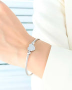 Kit Pulseira Feminina De Aço Inoxidável Trançado Em Prata E Dourado