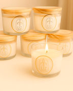 Vela Perfumada Aromática Artesanal Cera Vegetal 100g Vários Aromas