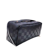 Bolsa Necessaire Feminina Grande Organizador Em Couro Sintético