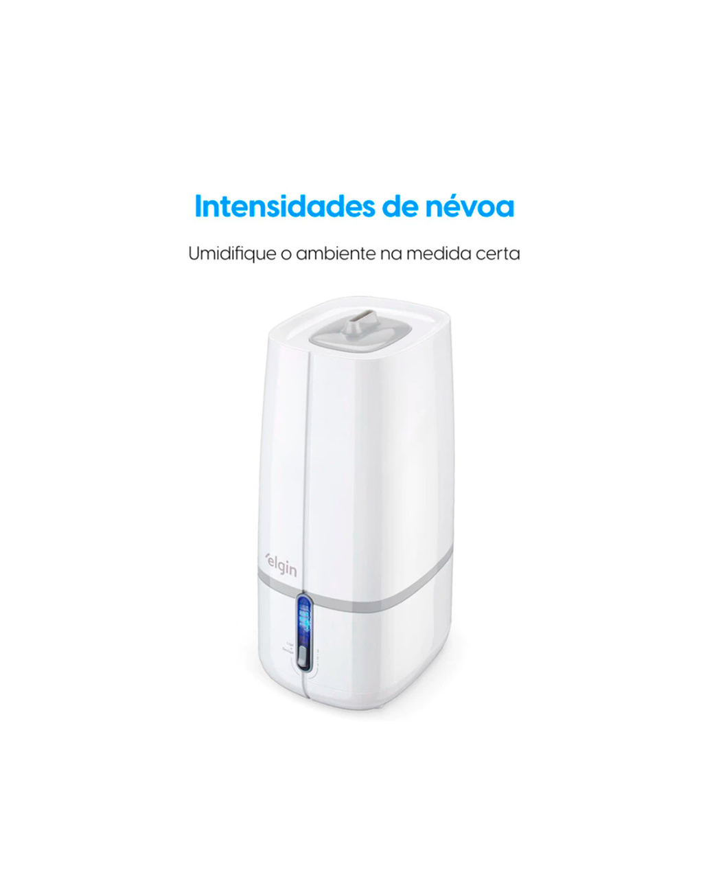 Umidificador de Ar Elgin 2 Litros 3 Níveis 25m Bivolt