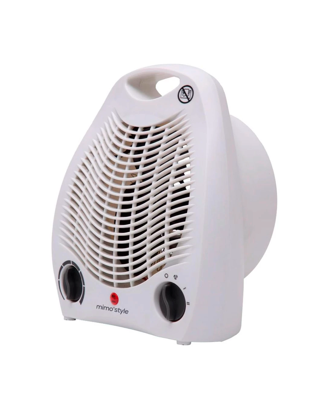 Aquecedor de Ambiente Portátil a Ar Ventilador Quente Branco 3 em 1 2000W