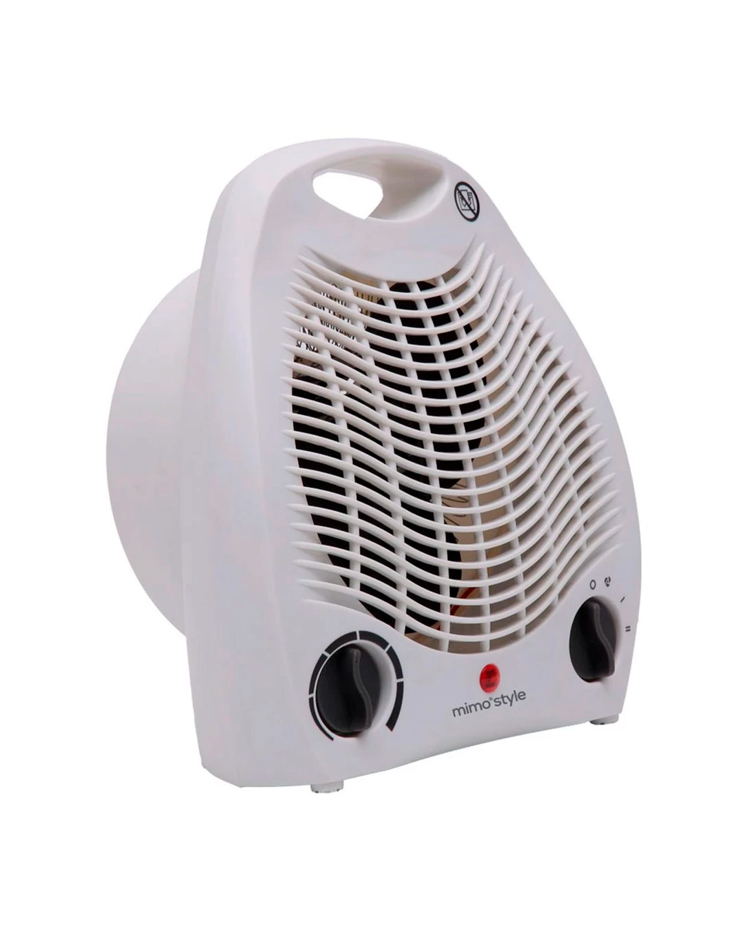 Aquecedor de Ambiente Portátil a Ar Ventilador Quente Branco 3 em 1 2000W