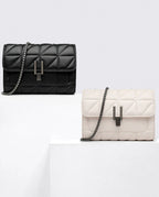 Bolsa Transversal Modelo Helô Fashion Ombro Crossbody Alça Corrente