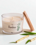 Vela Aromática Artesanal Premium 110g Vários Aromas Com Especiarias E Tampa De Madeira